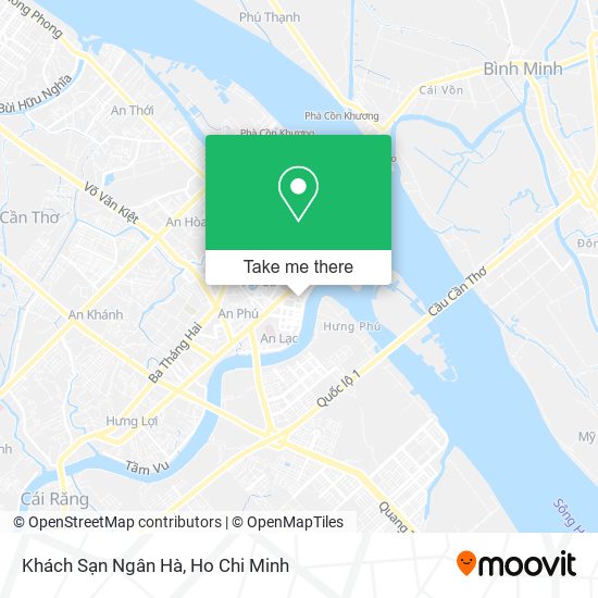 Khách Sạn Ngân Hà map