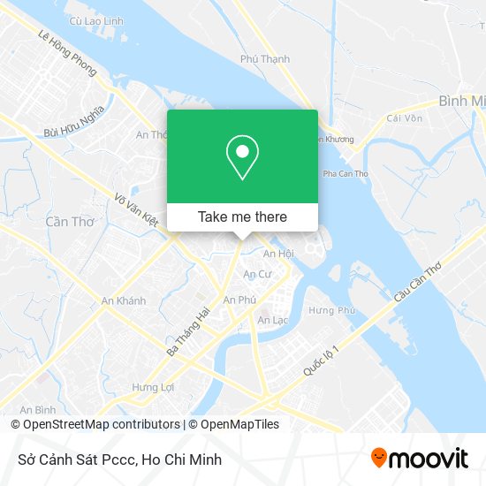 Sở Cảnh Sát Pccc map