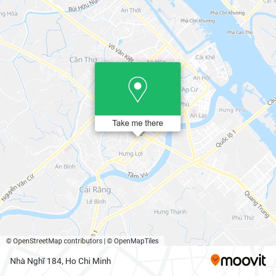 Nhà Nghĩ 184 map
