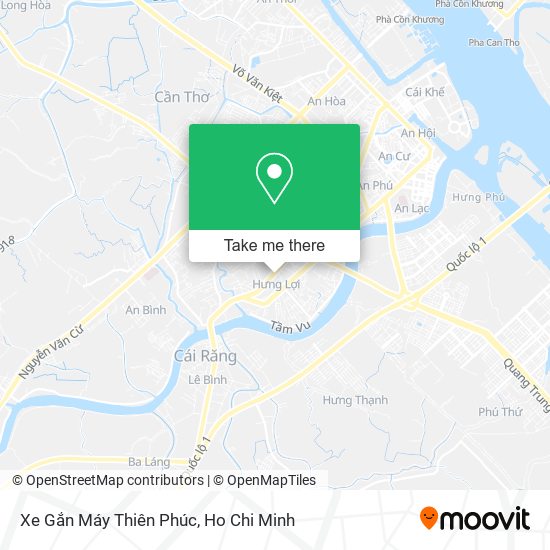 Xe Gắn Máy Thiên Phúc map