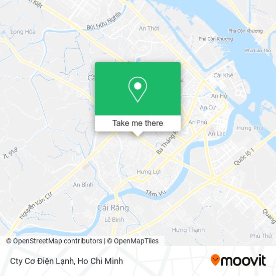 Cty Cơ Điện Lạnh map