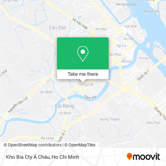 Kho Bia Cty Á Châu map