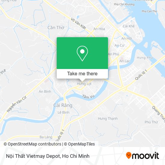 Nội Thất Vietmay Depot map