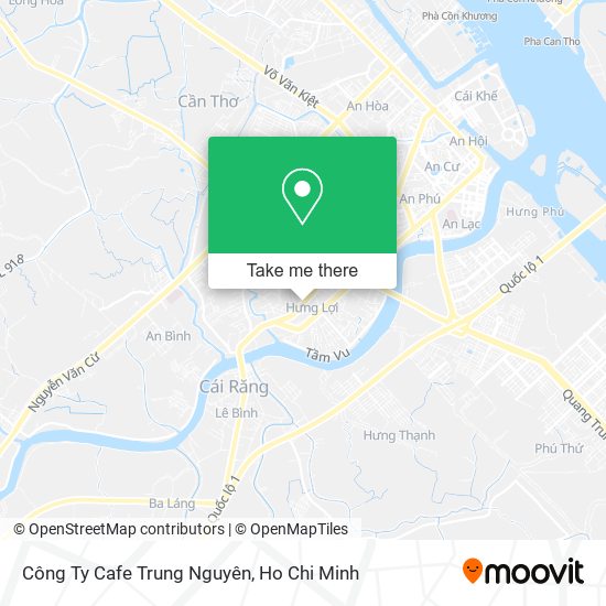 Công Ty Cafe Trung Nguyên map