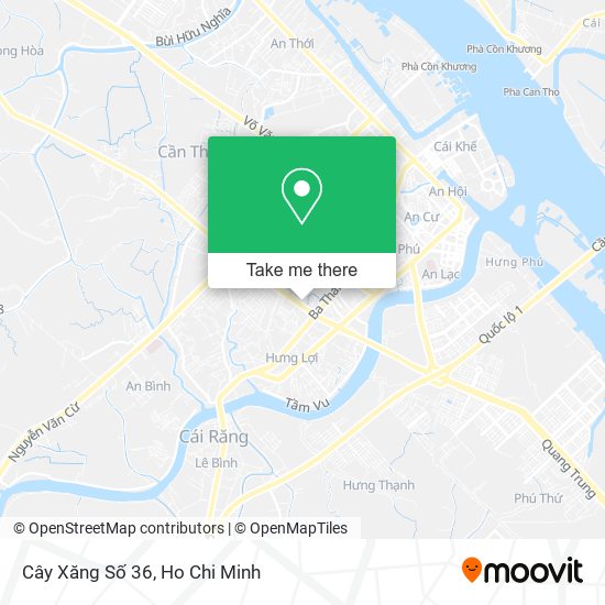 Cây Xăng Số 36 map