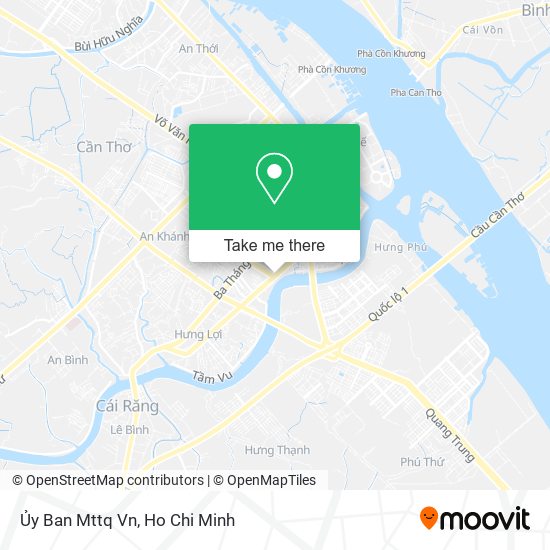 Ủy Ban Mttq Vn map