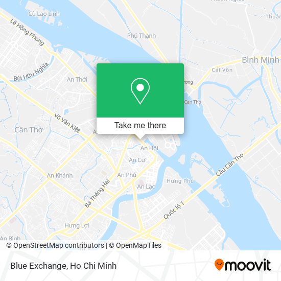 Blue Exchange map