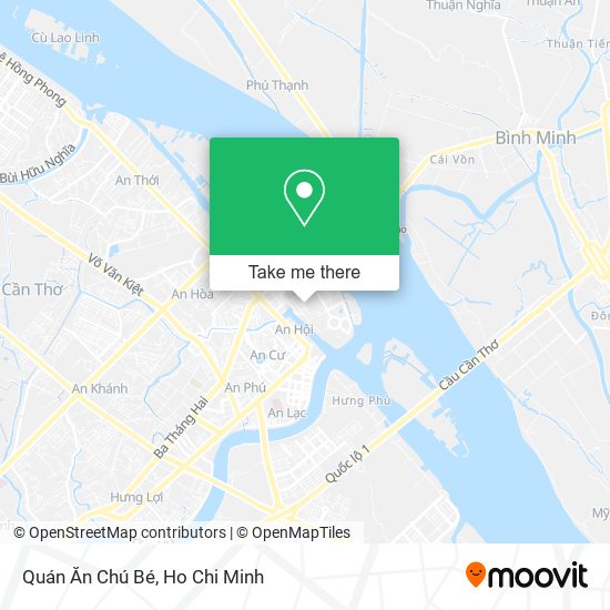 Quán Ăn Chú Bé map