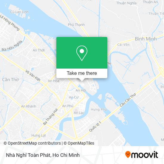 Nhà Nghỉ Toàn Phát map