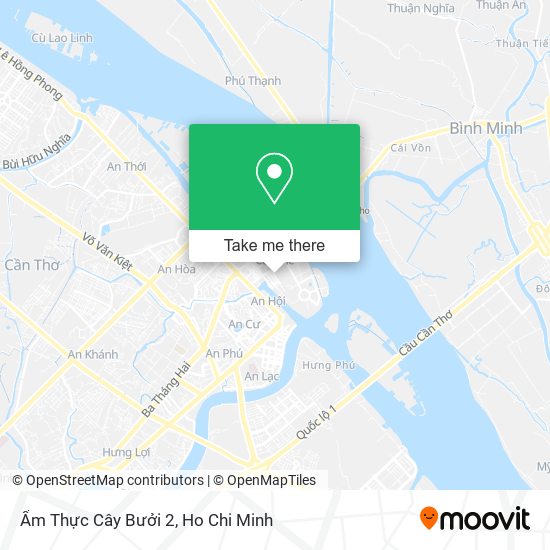 Ẩm Thực Cây Bưởi 2 map