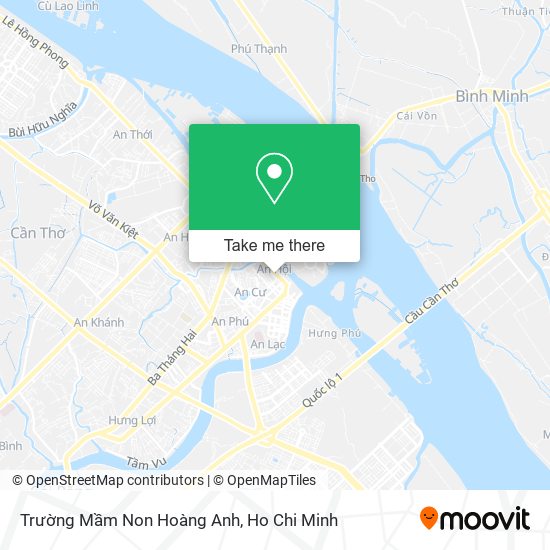 Trường Mầm Non Hoàng Anh map