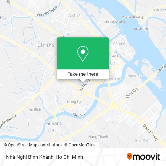 Nhà Nghỉ Bình Khánh map