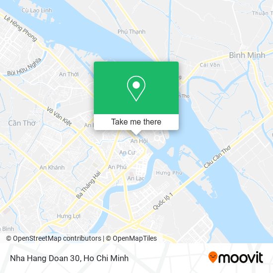 Nha Hang Doan 30 map