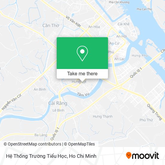 Hệ Thống Trường Tiểu Học map