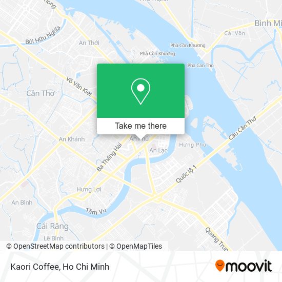Kaori Coffee map
