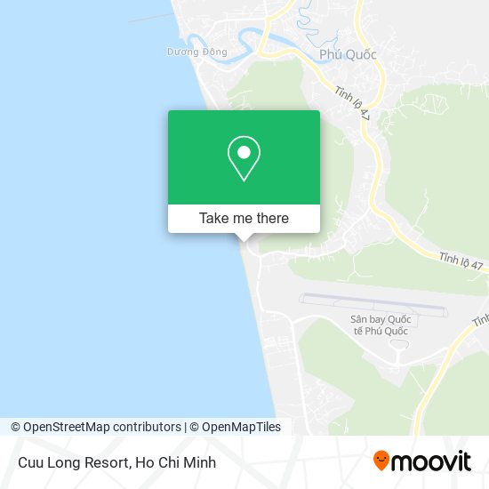Cuu Long Resort map