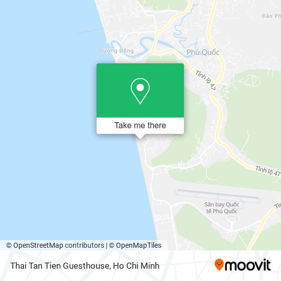 Thai Tan Tien Guesthouse map