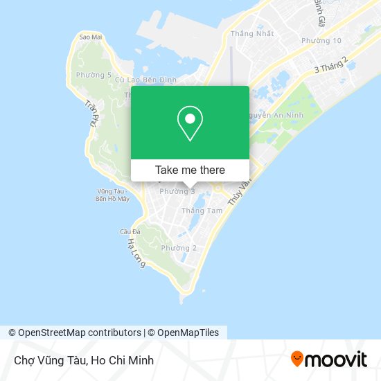 Chợ Vũng Tàu map
