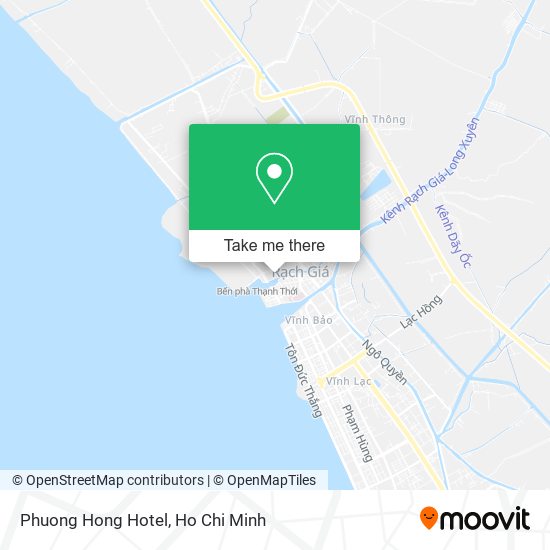 Phuong Hong Hotel map