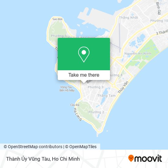 Thành Ủy Vũng Tàu map