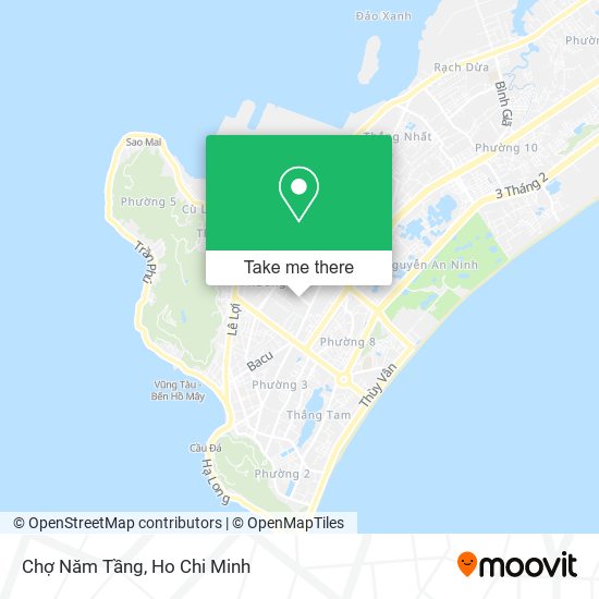 Chợ Năm Tầng map
