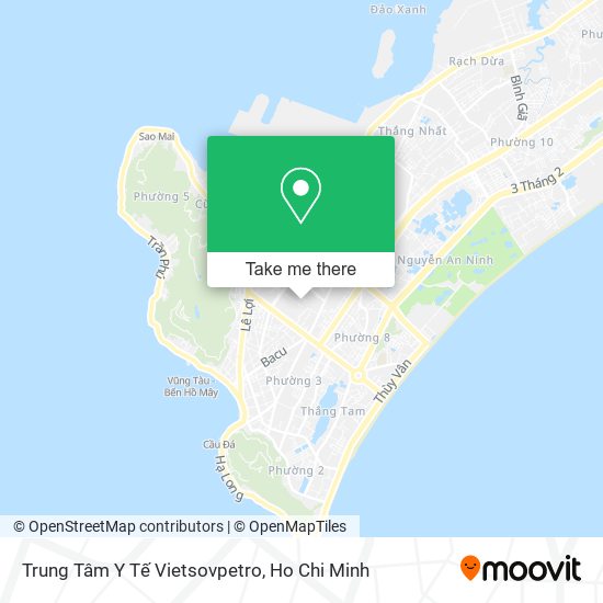 Trung Tâm Y Tế Vietsovpetro map