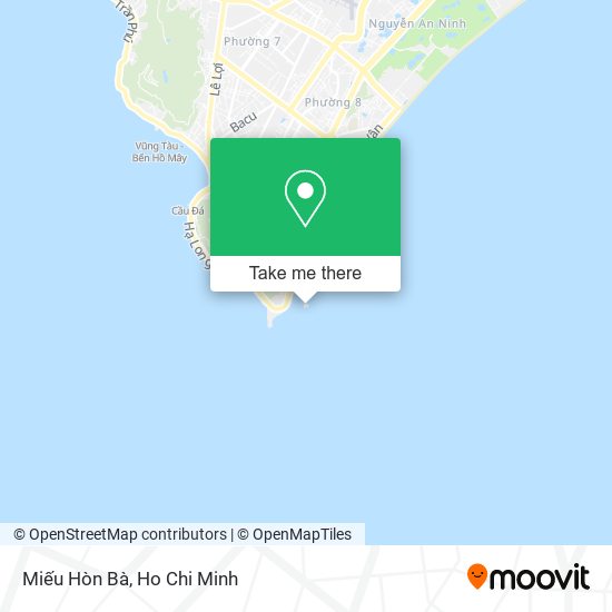 Miếu Hòn Bà map