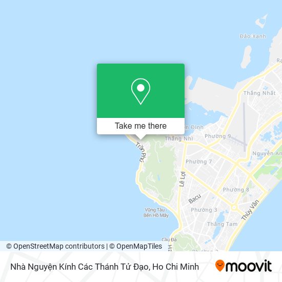 Nhà Nguyện Kính Các Thánh Tử Đạo map