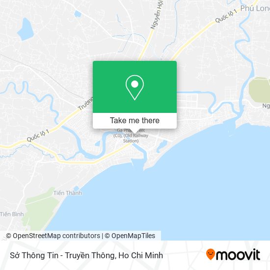 Sở Thông Tin - Truyền Thông map