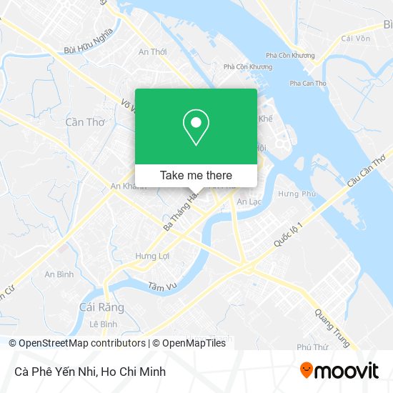 Cà Phê Yến Nhi map