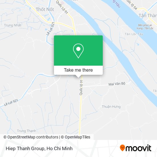 Hiep Thanh Group map