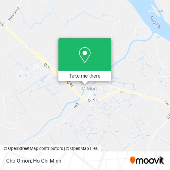 Cho Omon map