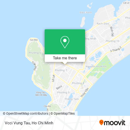 Vcci Vung Tau map