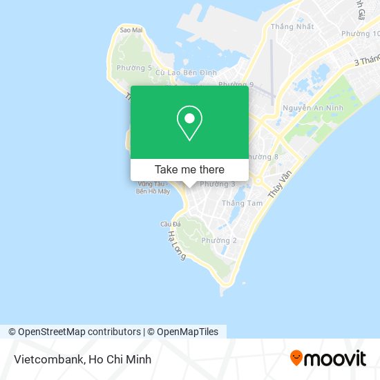 Vietcombank map