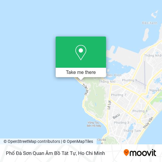 Phổ Đà Sơn Quan Âm Bồ Tát Tự map