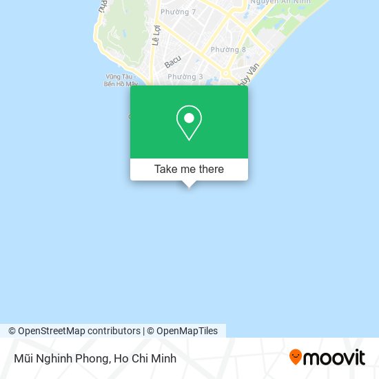 Mũi Nghinh Phong map