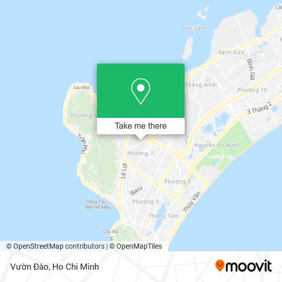 Vườn Đào map