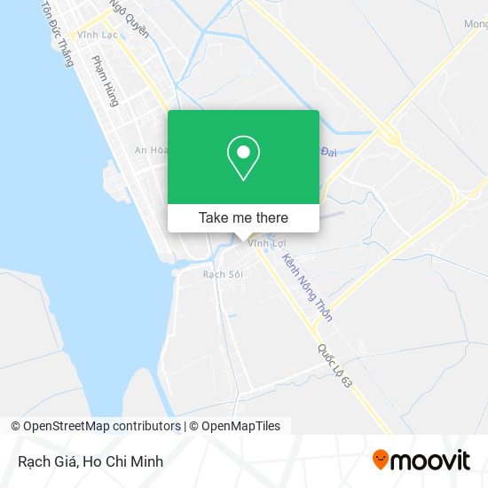 Rạch Giá map