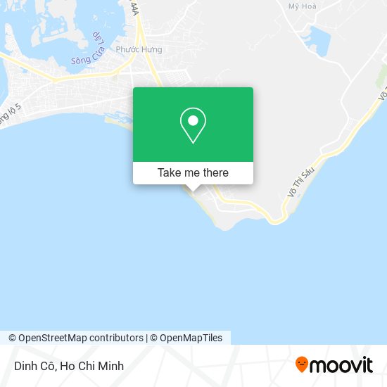 Dinh Cô map