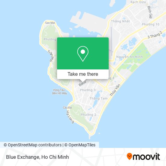 Blue Exchange map