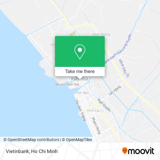 Vietinbank map