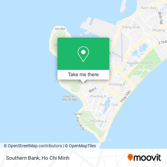 Southern Bank map