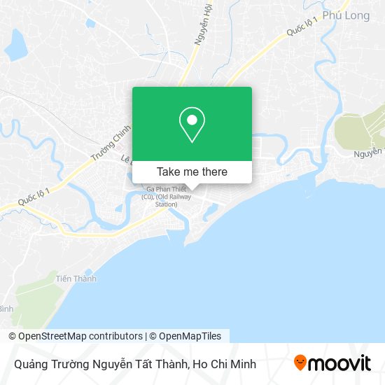 Quảng Trường Nguyễn Tất Thành map
