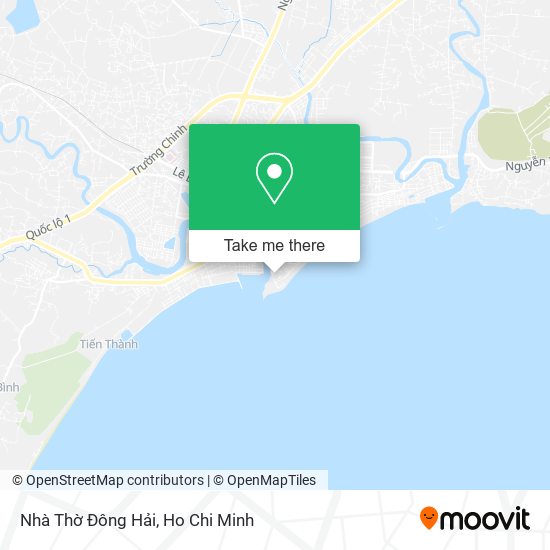 Nhà Thờ Đông Hải map