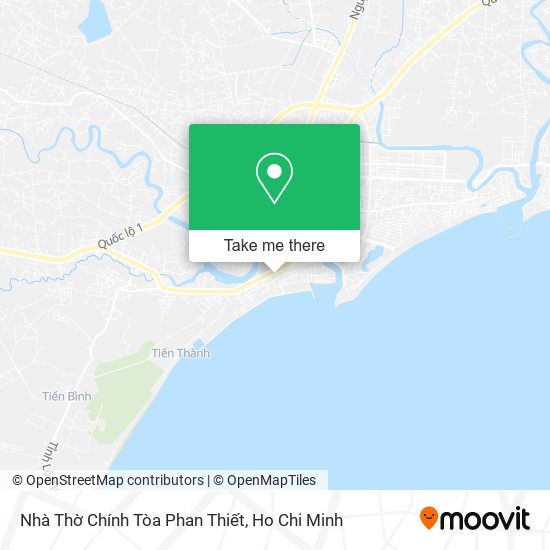Nhà Thờ Chính Tòa Phan Thiết map