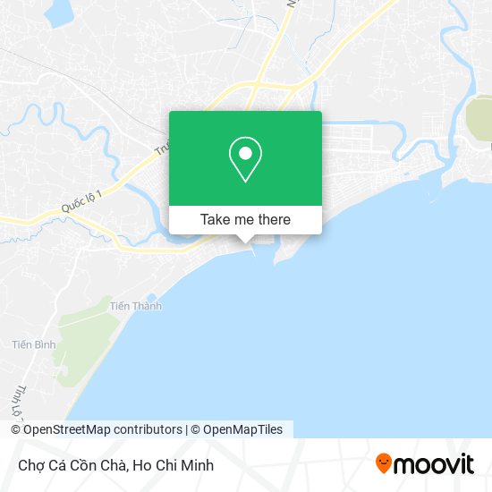 Chợ Cá Cồn Chà map