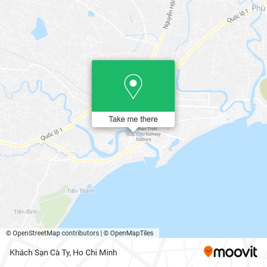 Khách Sạn Cà Ty map
