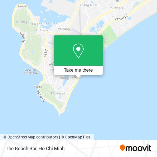 The Beach Bar map