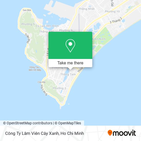 Công Ty Lâm Viên Cây Xanh map