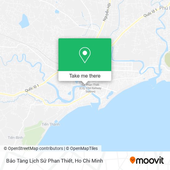 Bảo Tàng Lịch Sử Phan Thiết map